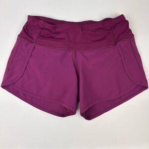 lululemon athletica Purple Athletic Shorts